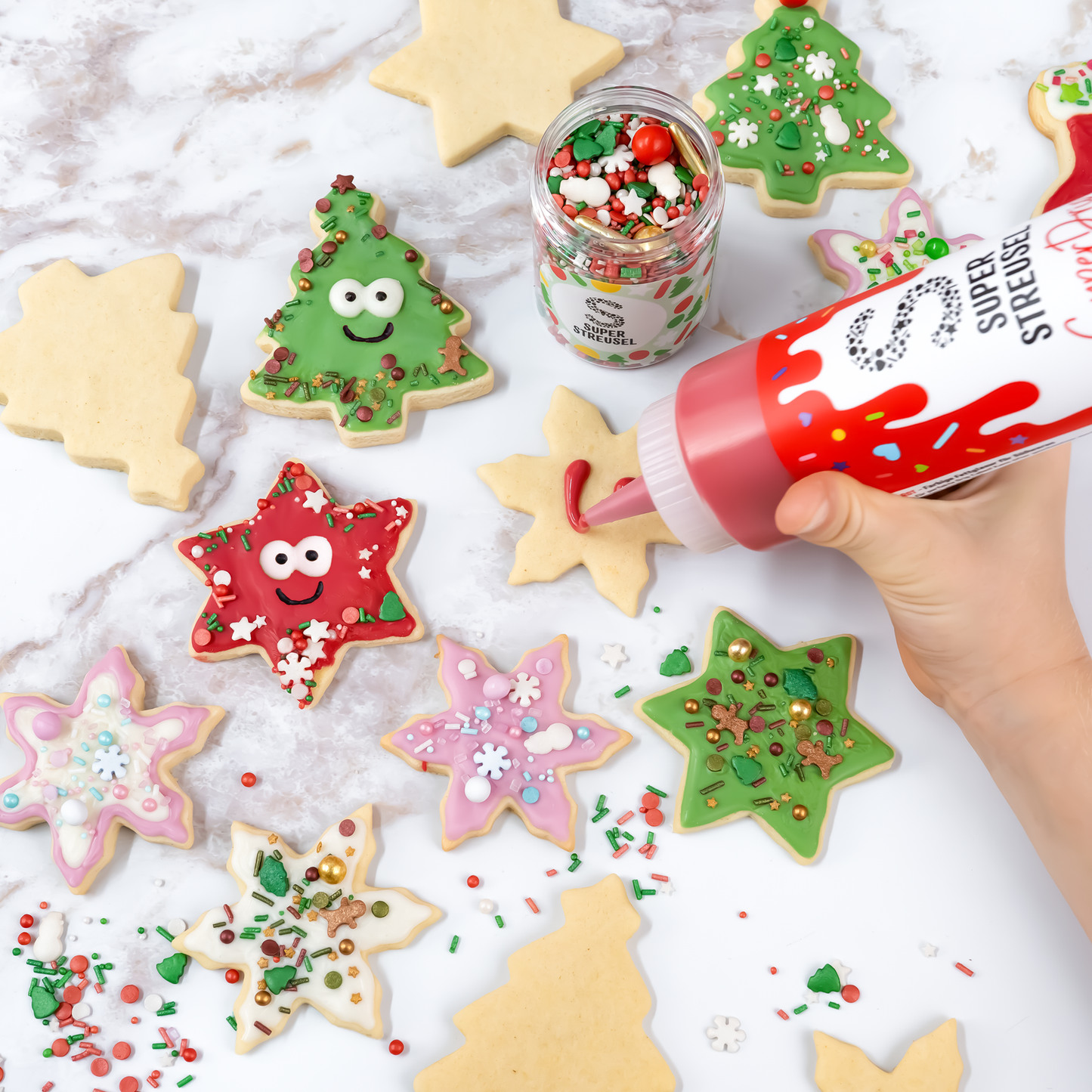 Super Streusel Weihnachtsdisplay 2025