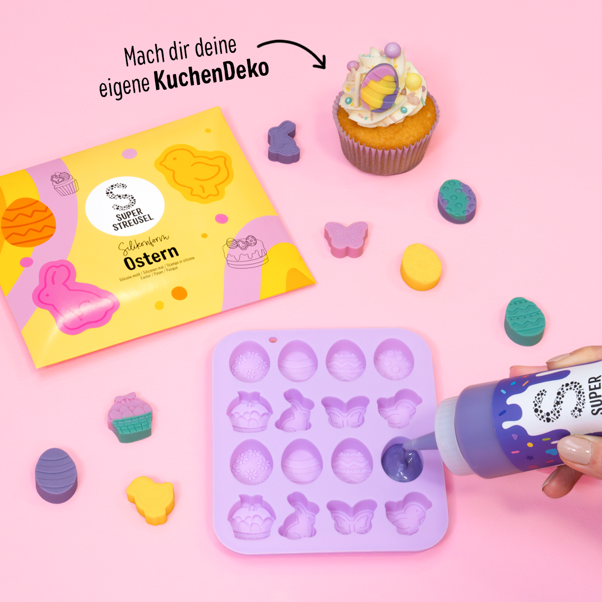 Silicone mold Easter