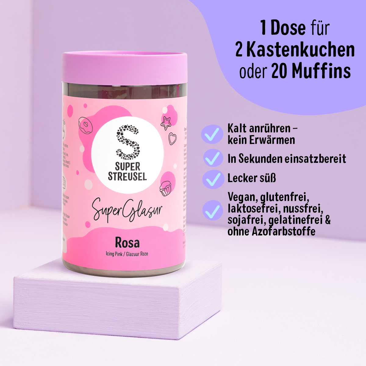 SuperGlasur Pink
