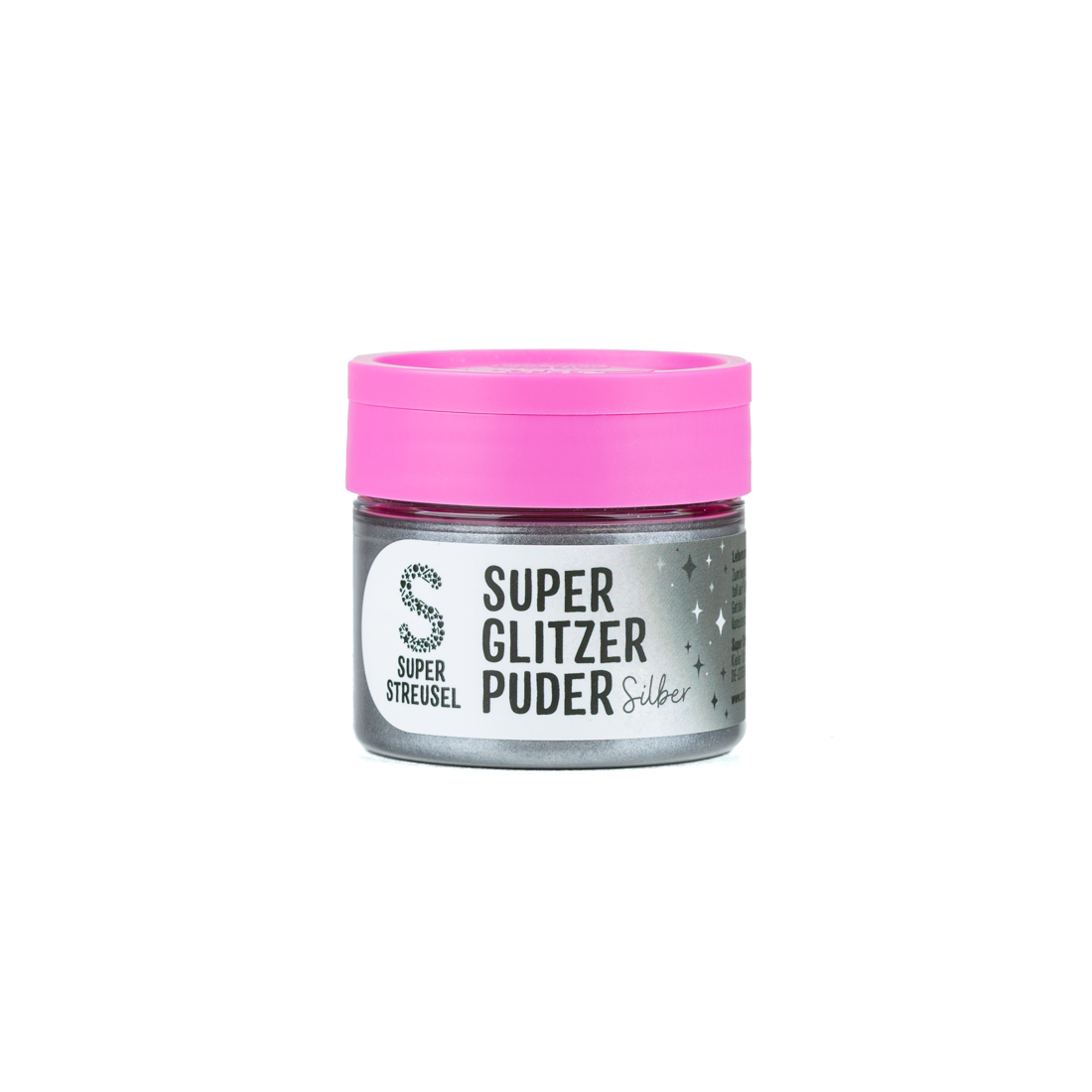 SuperGlitzerPuder Silber