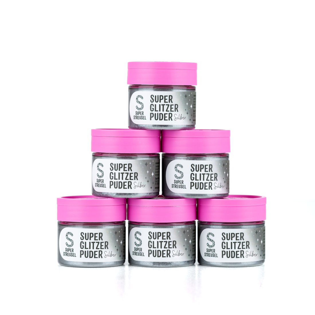 SuperGlitzerPuder Silber