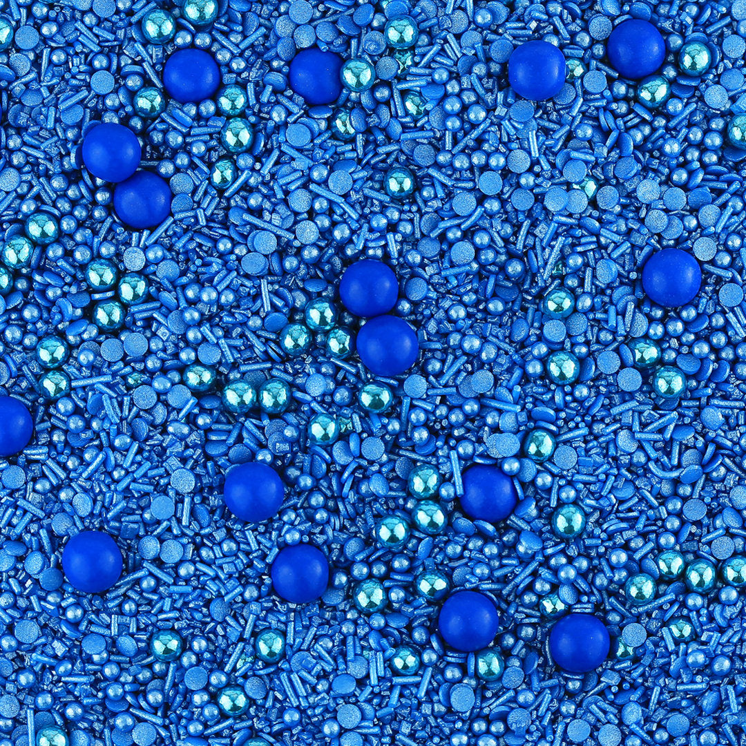 Blaue Super Streusel (90g), Blaue Streusel, Blaue Zuckerstreusel - 3