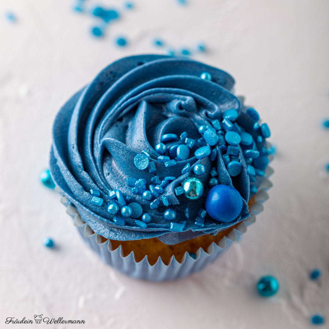 Blaue Super Streusel (90g), Blaue Streusel, Blaue Zuckerstreusel - 5