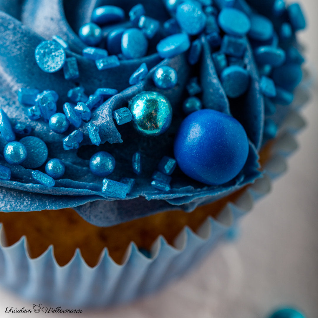Blaue Super Streusel (90g), Blaue Streusel, Blaue Zuckerstreusel - 6