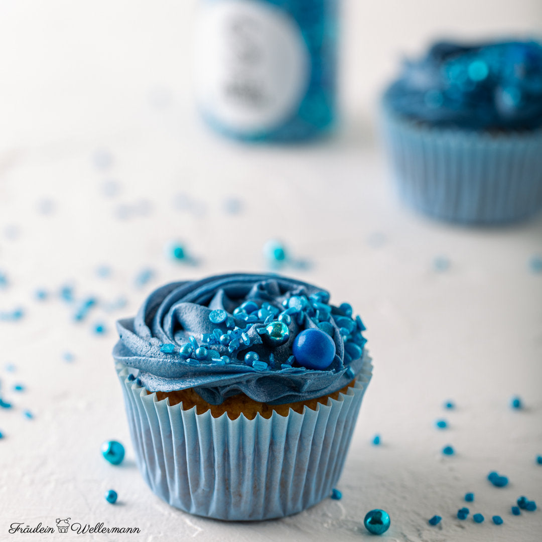 Blaue Super Streusel (90g), Blaue Streusel, Blaue Zuckerstreusel - 7