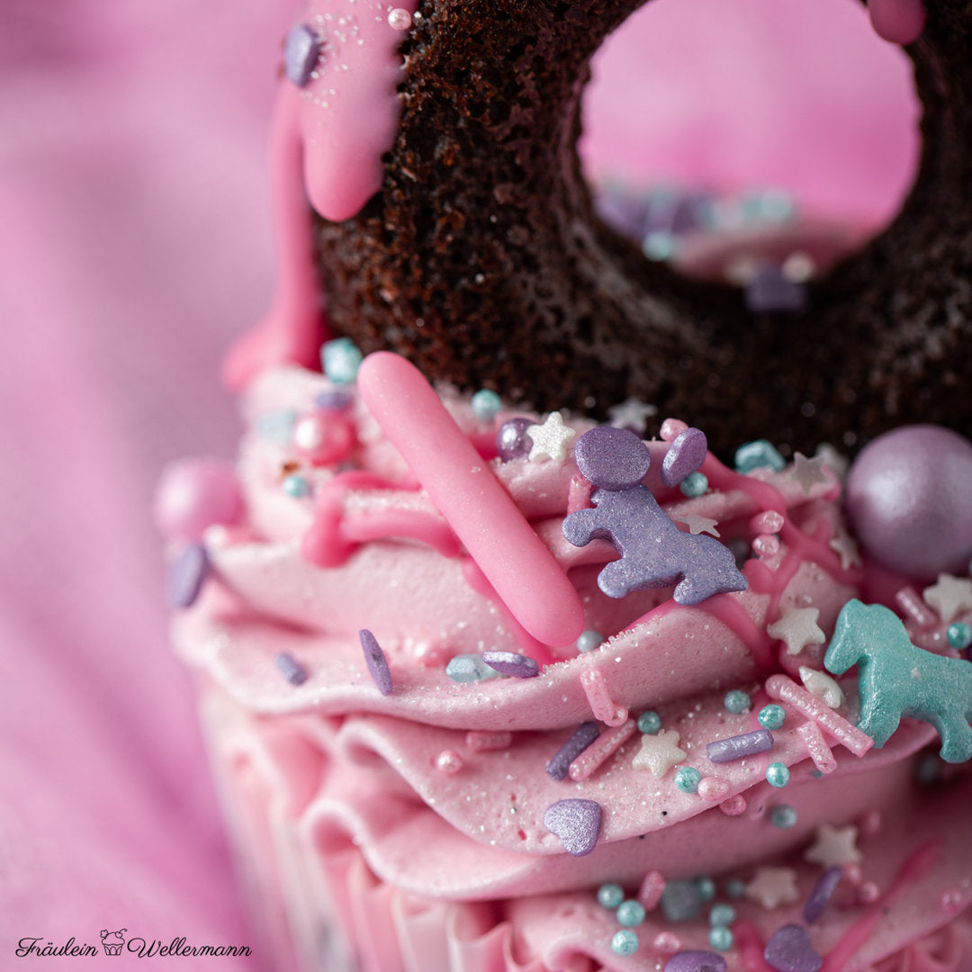 EinhornParty Super Streusel (90g), Bunte Streusel, Einhorn Zuckerstreusel, Sprinkles - 3