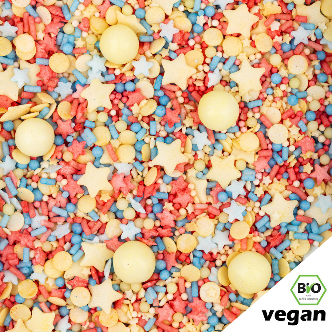 Frechdachs Super Streusel (90g), BIO vegane Zuckerstreusel, vegane Streusel - 3