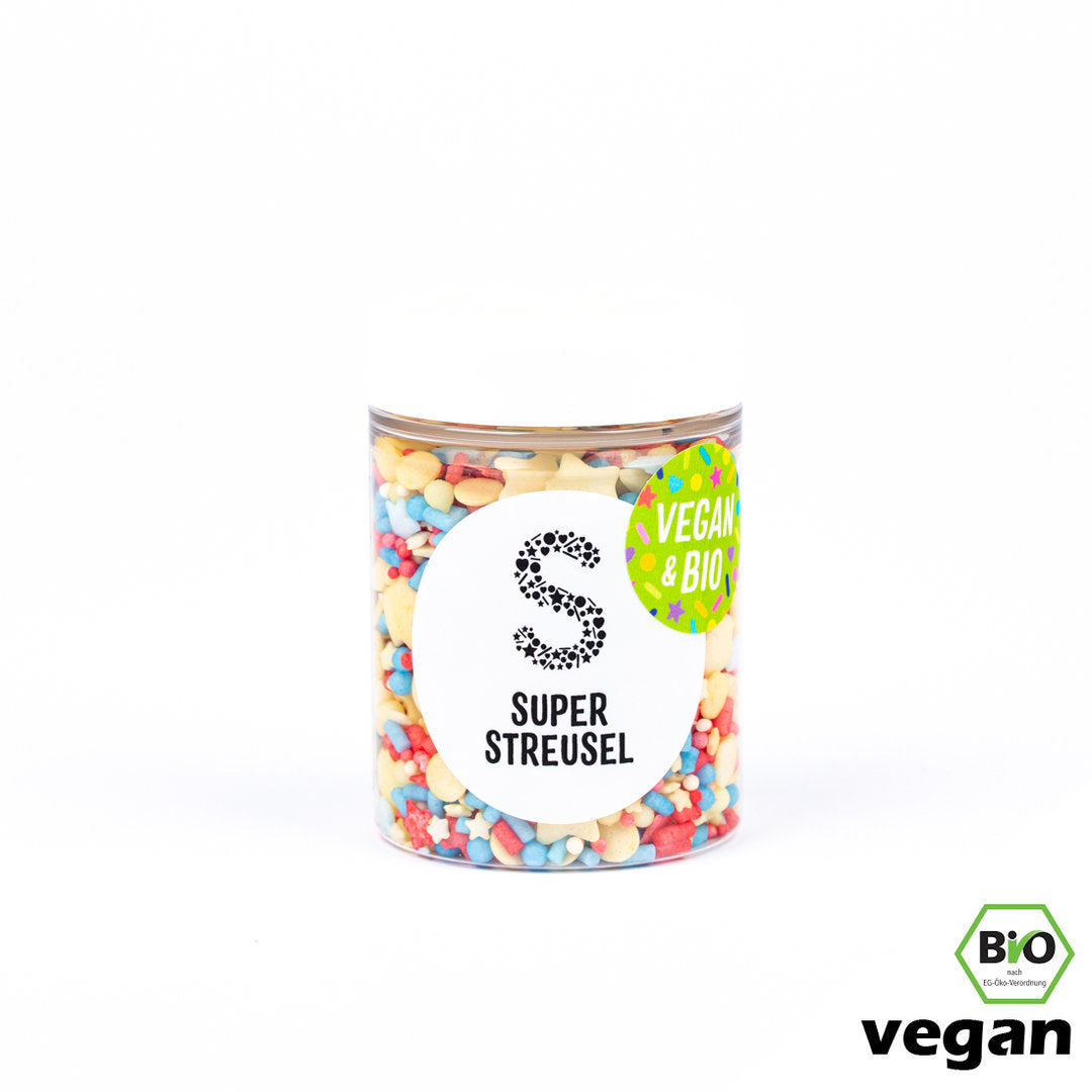 Frechdachs Super Streusel (90g), BIO vegane Zuckerstreusel, vegane Streusel - 6