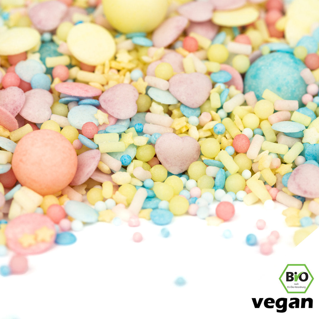 HeyKleines! Super Streusel (90g), BIO vegane Zuckerstreusel, vegane Streusel - 2