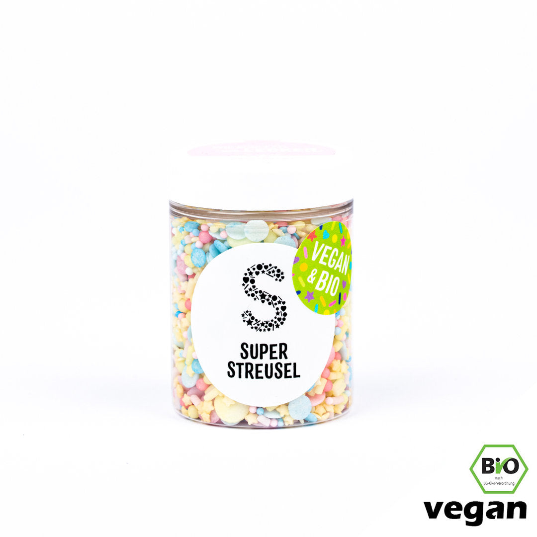 HeyKleines! Super Streusel (90g), BIO vegane Zuckerstreusel, vegane Streusel - 6