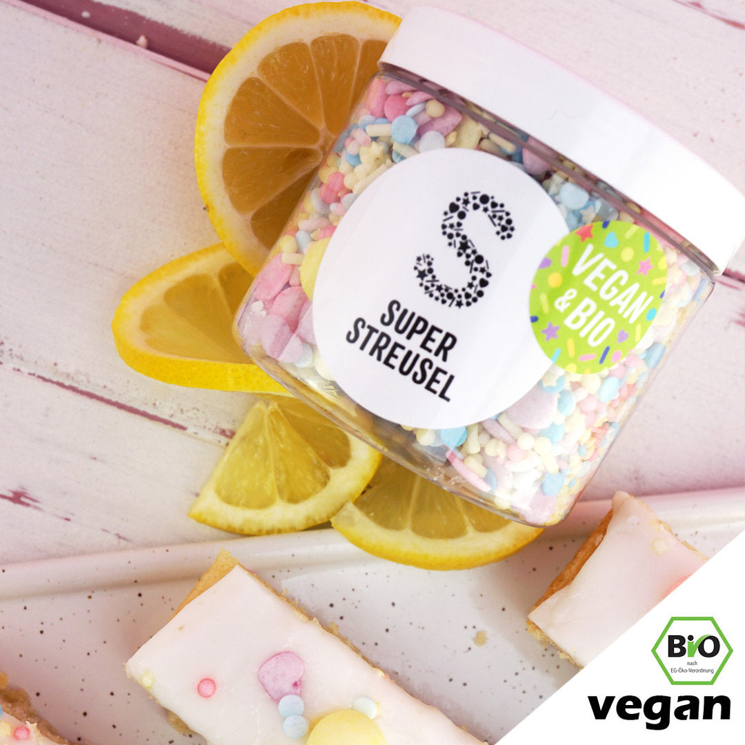 HeyKleines! Super Streusel (90g), BIO vegane Zuckerstreusel, vegane Streusel - 8