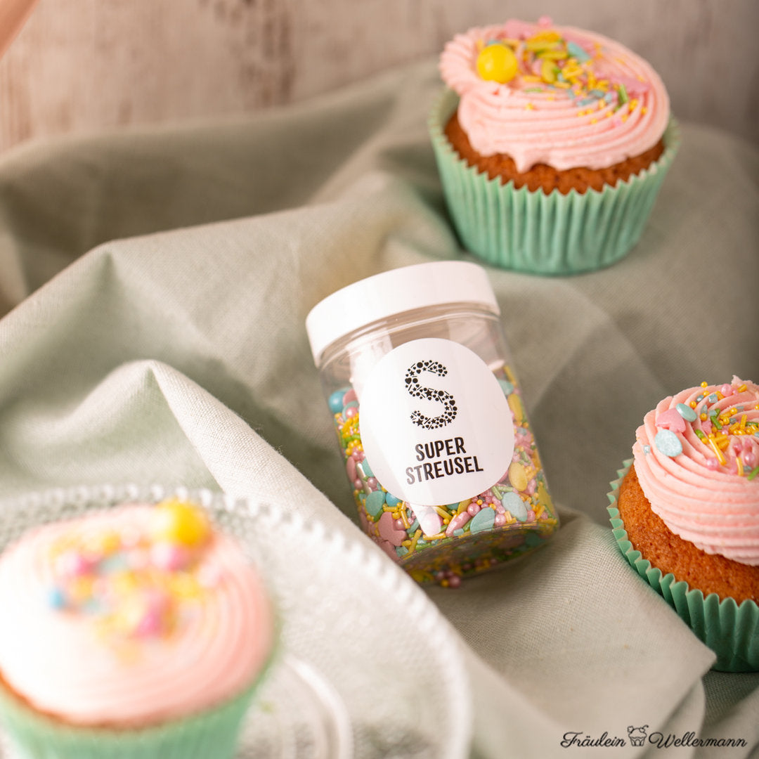 Hoppladihopp Super Streusel (90g), Bunte Streusel, Zuckerstreusel, Sprinkles, Oster Streusel - 4