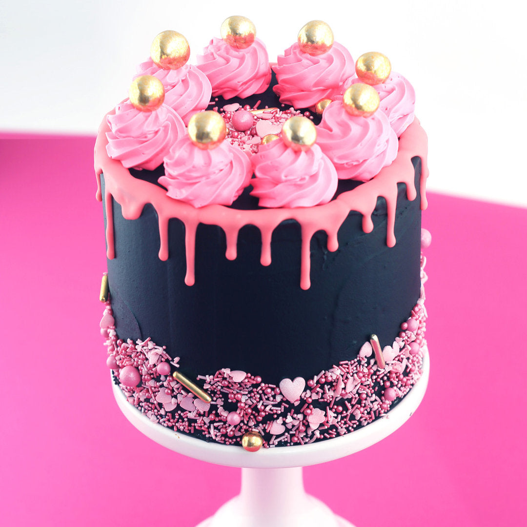 Lieblingsding Super Streusel (90g), Streusel Herzen, Bunte Streusel, rosa Zuckerstreusel, Sprinkles - 9