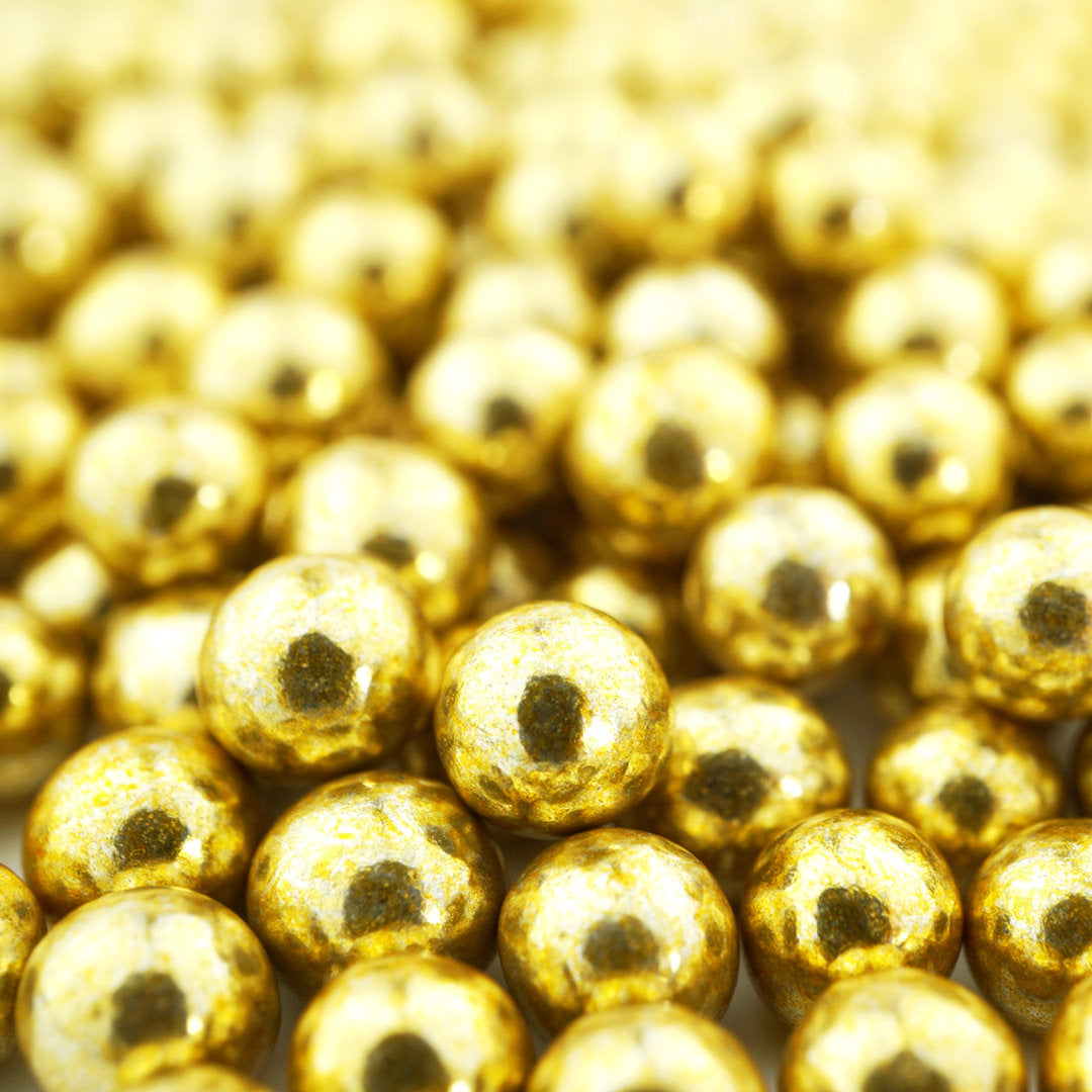 Mini Schokokugeln Gold Glanz - 3