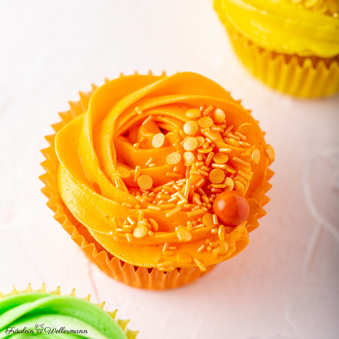 Orange Super Streusel (90g), Orange Streusel, Orange Zuckerstreusel - 5