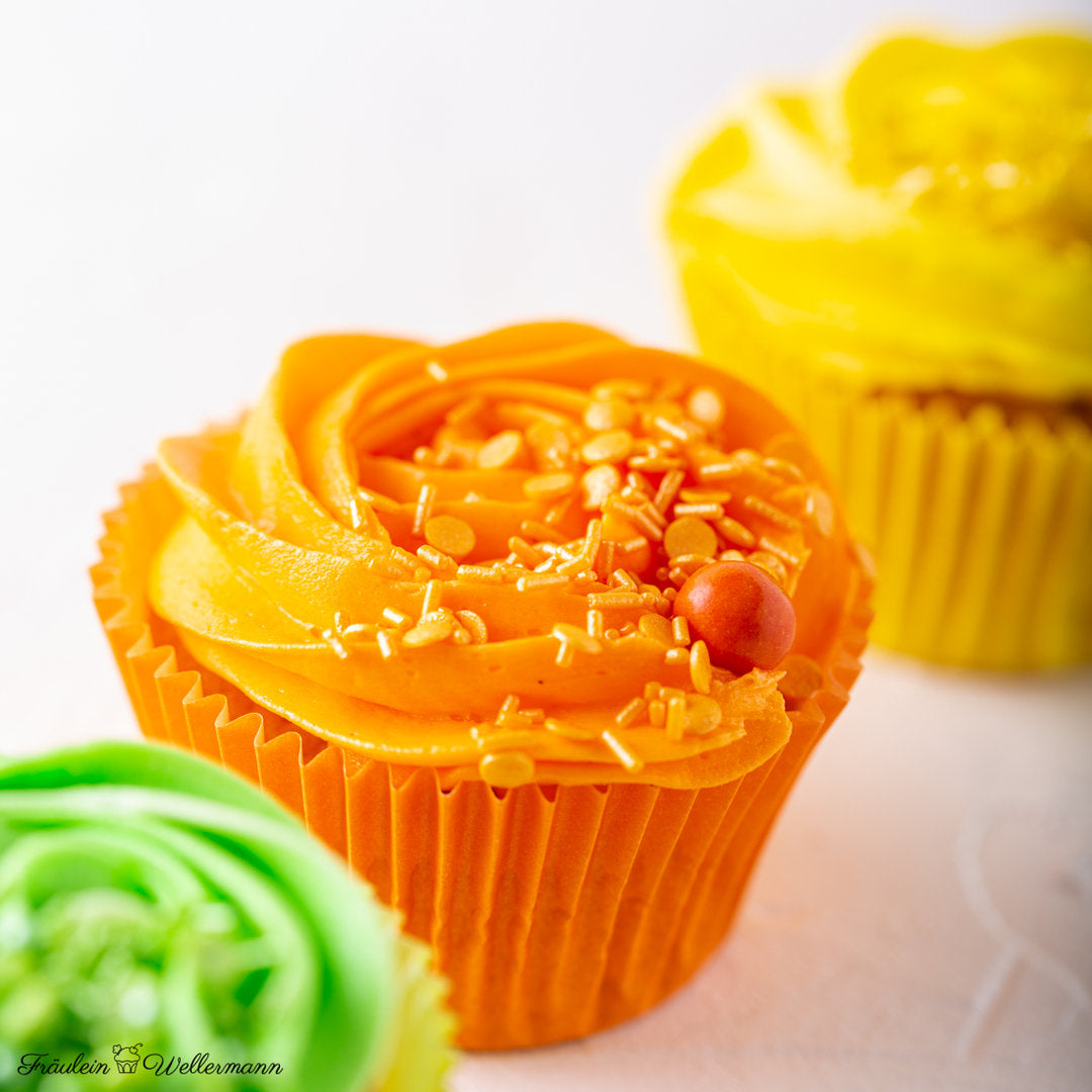 Orange Super Streusel (90g), Orange Streusel, Orange Zuckerstreusel - 6