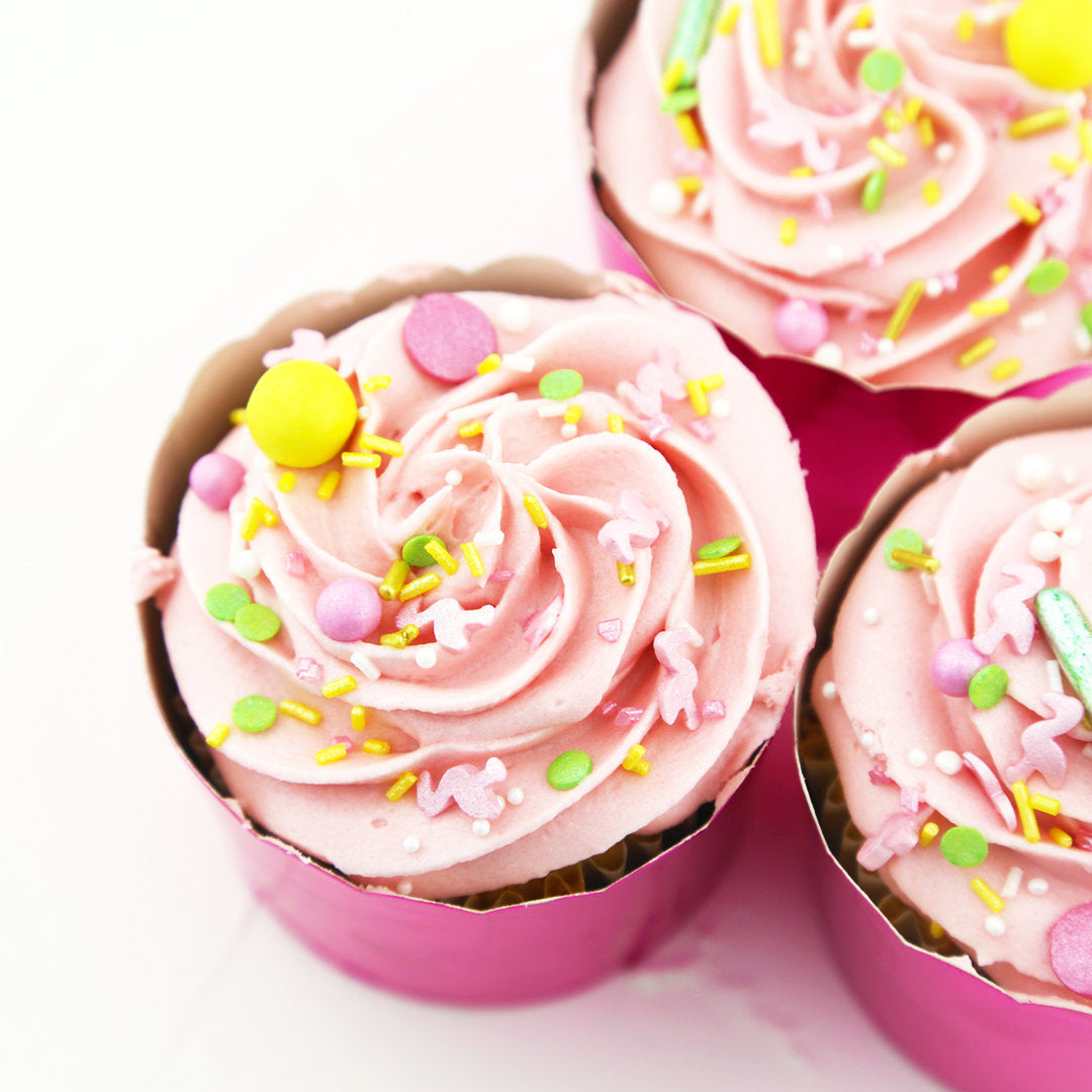 PinaColada Super Streusel (90g), Bunte Streusel, Zuckerstreusel, Sprinkles, Flamingo Streusel - 4