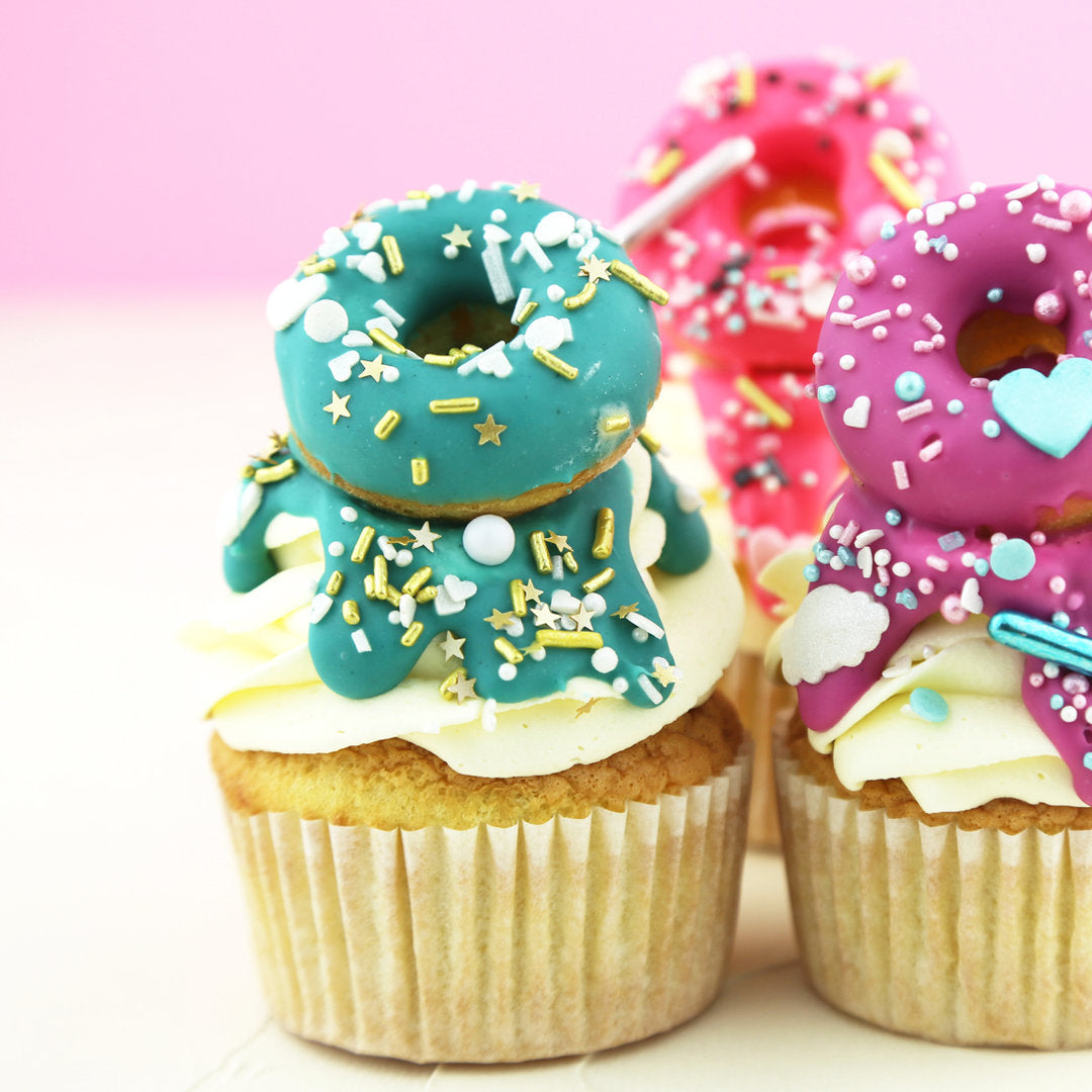 Schickeria Super Streusel (90g), Bunte Streusel, weißgoldene Zuckerstreusel, Sprinkles - 4