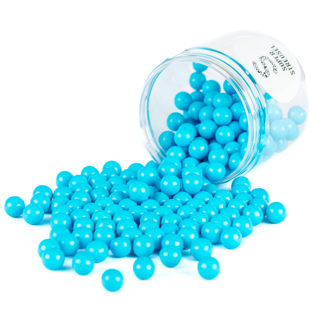 Schokokugeln Hellblau Super Streusel - 1