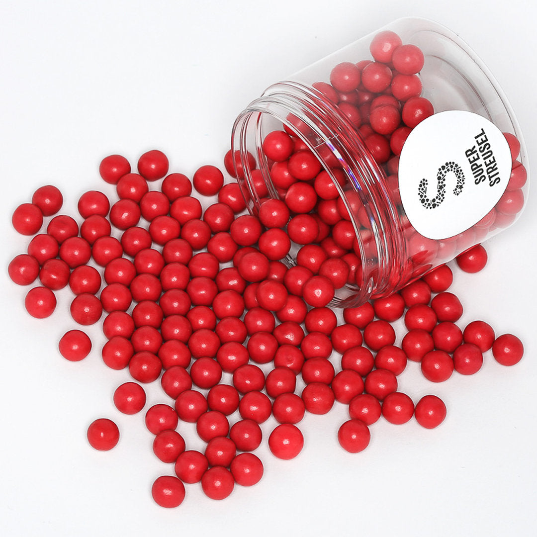 Schokokugeln Rot Super Streusel - 2