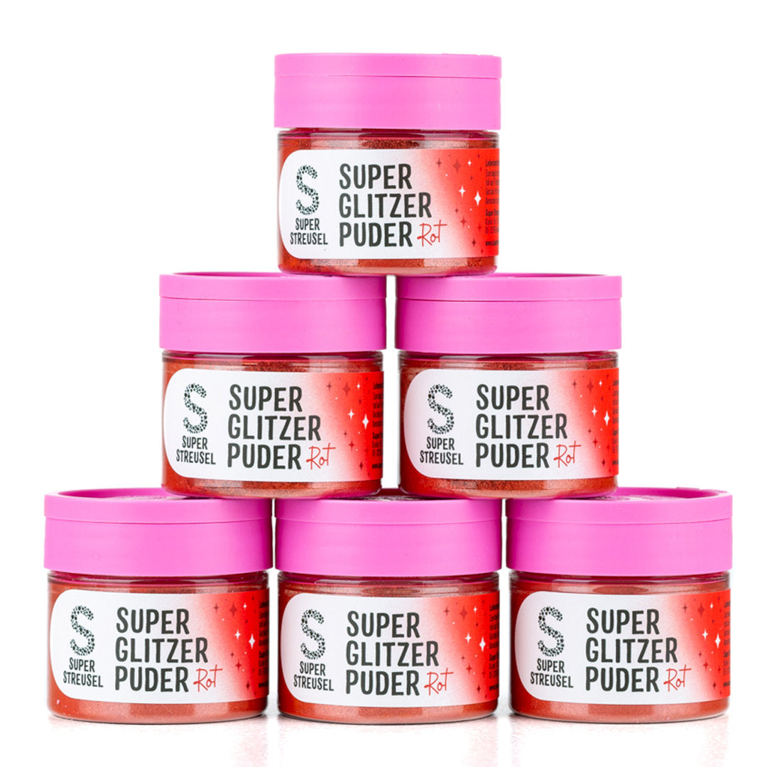 SuperGlitzerPuder Rot