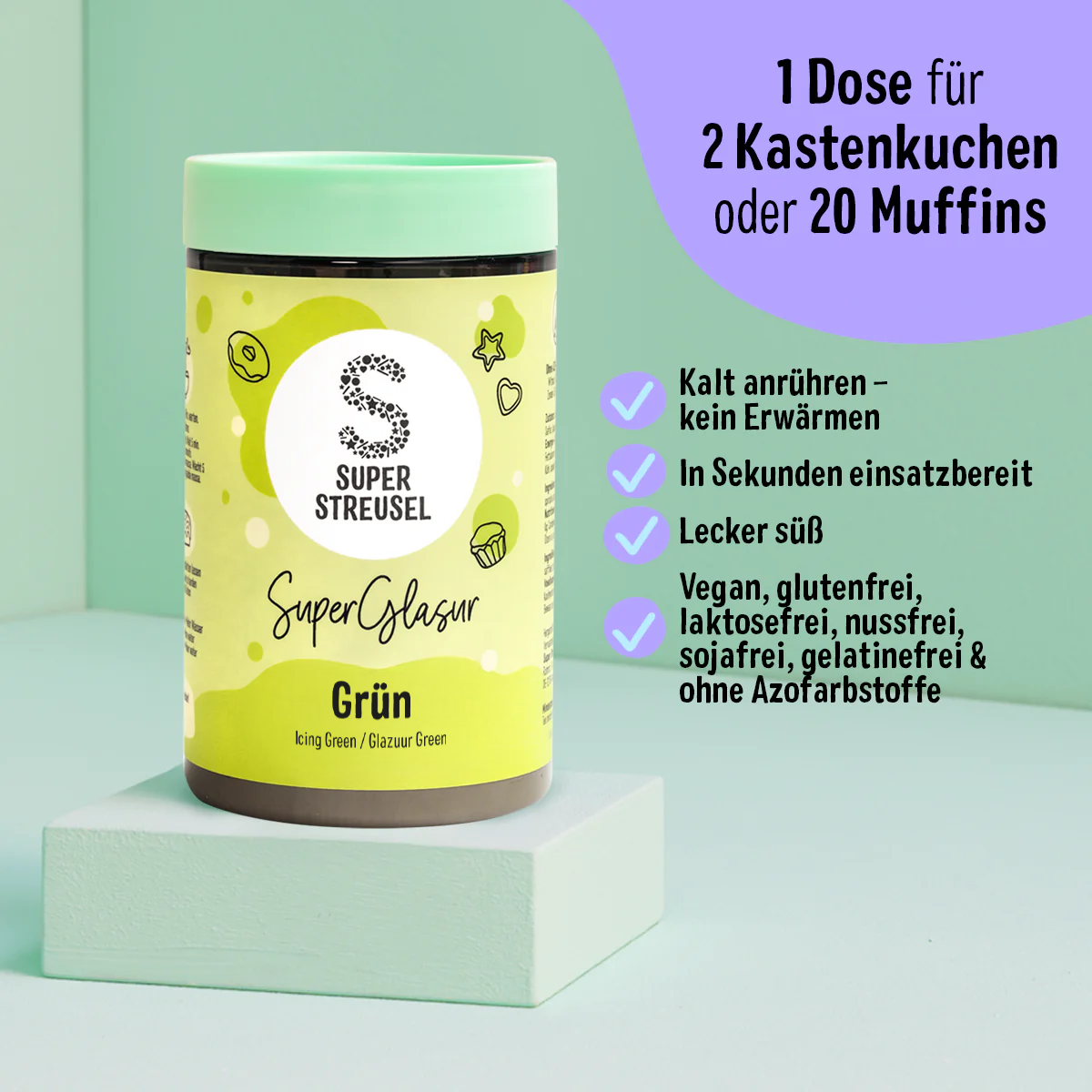 SuperGlasur Grün