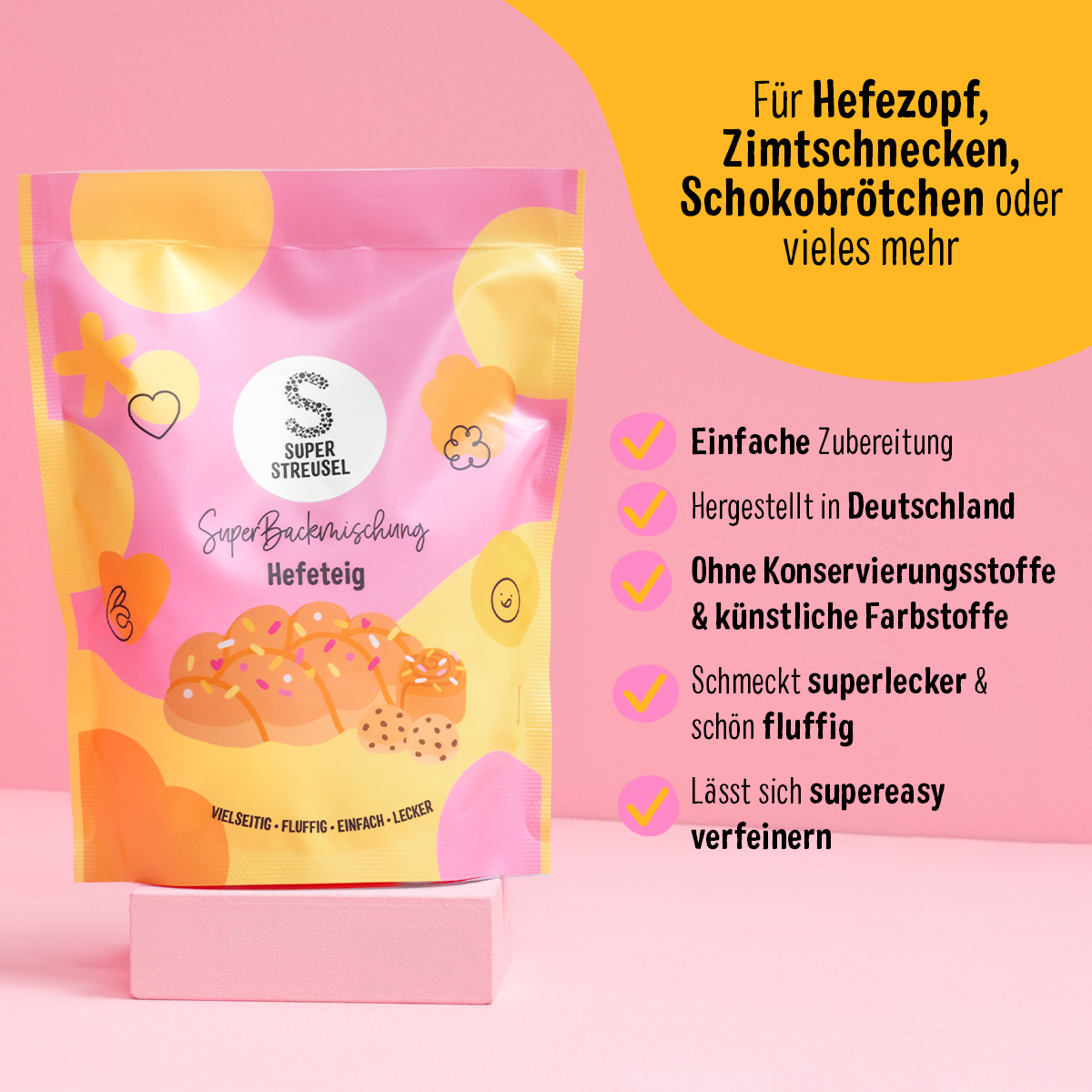 SuperBackmischung Hefeteig