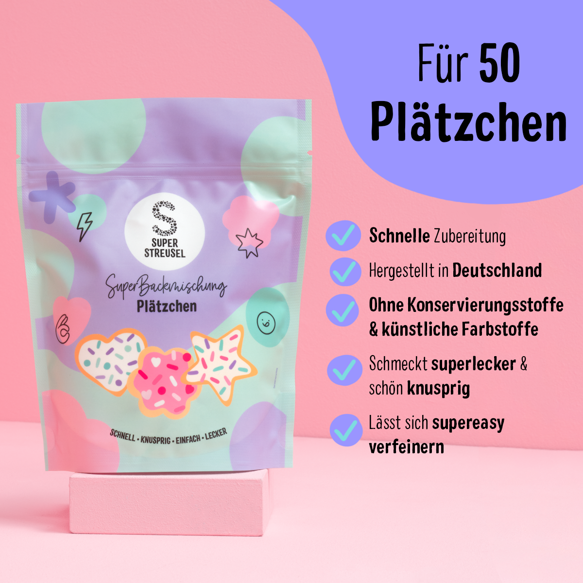 SuperBackmischung Plätzchen