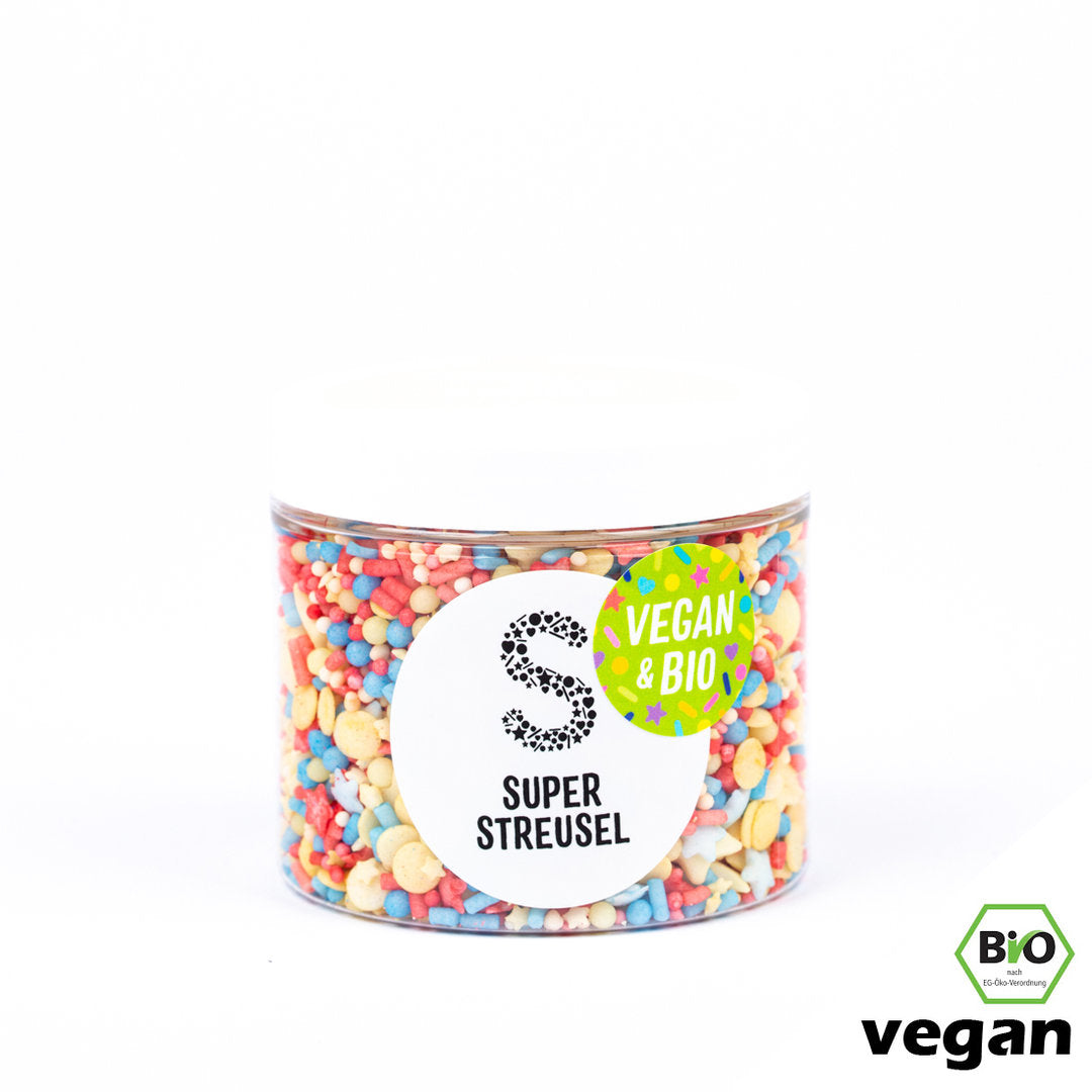 Frechdachs Super Streusel (90g), BIO vegane Zuckerstreusel, vegane Streusel - 5