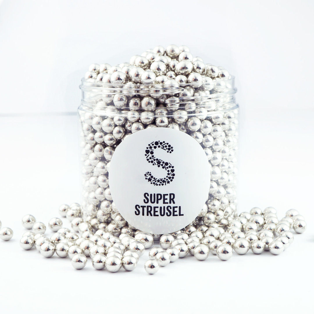 Mini Schokokugeln Silber Super Streusel - 2