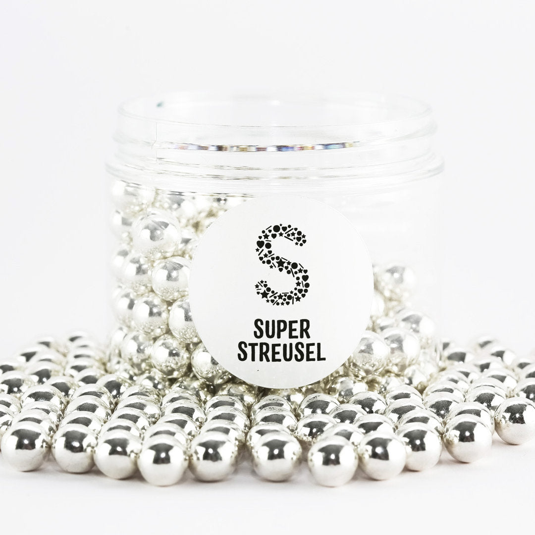 Schokokugeln Silber Super Streusel - 2
